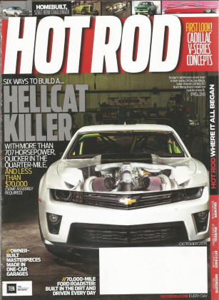 HOT ROD 2015 OCT - MARLIN, ZL1 RACER, HELLCAT KILLERS, HEMI CHALLENGER